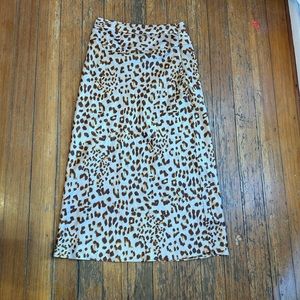 Free People Midi Skirt leopard 🐆